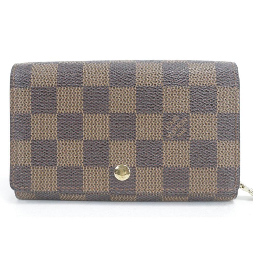 Louis Vuitton Damier Ebene Snap Wallet 20LK0116
